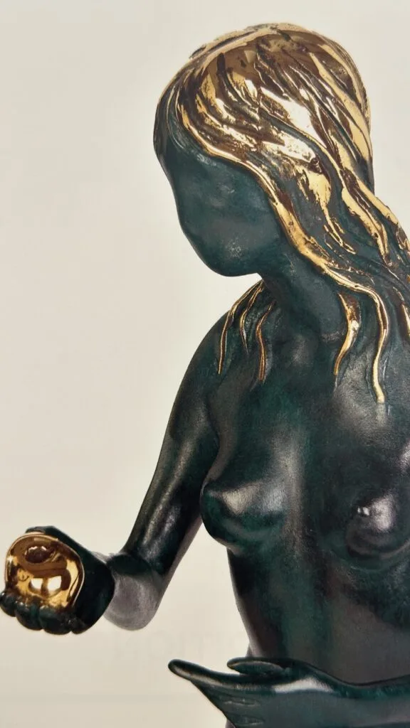 Salvador Dali, Eve, sculpture en bronze